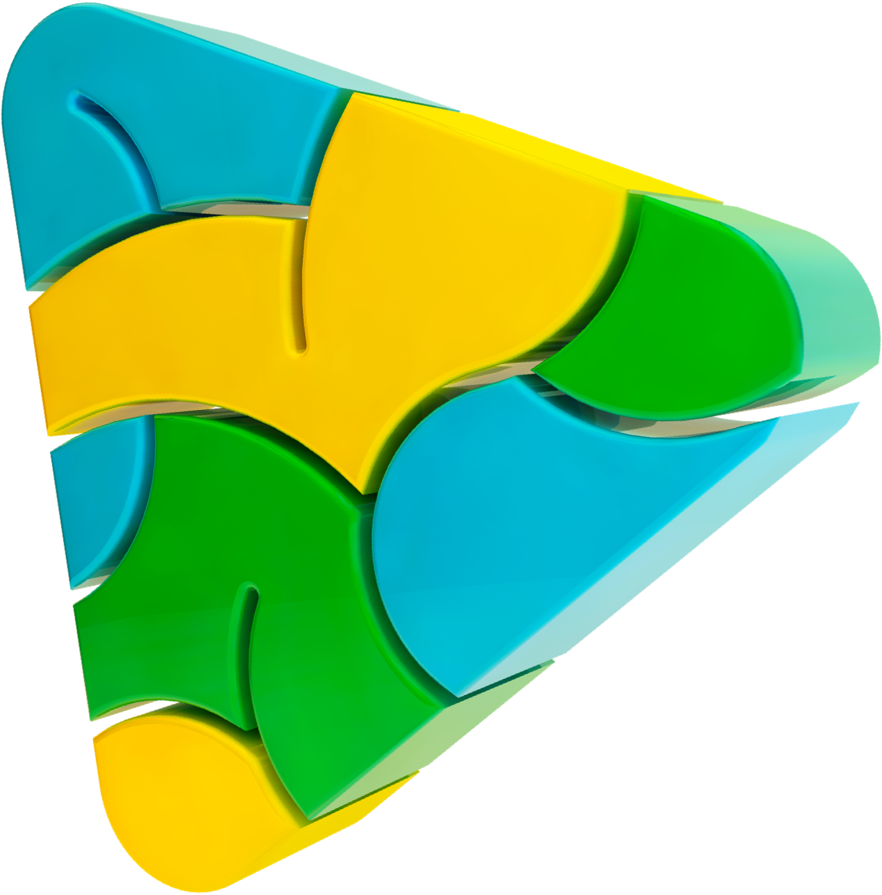 icon brain 3d